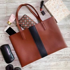 Vince Camute bag tote vegan leather